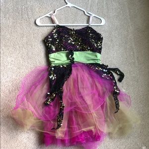 Sequin Tulle Dance Costume